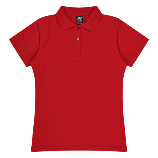 Vaucluse Womens Polos Red